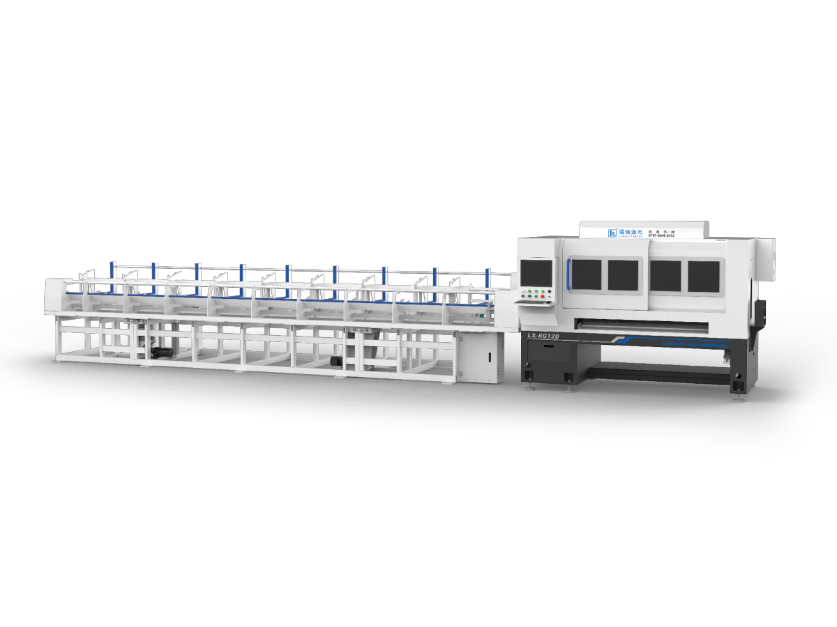 Mesin pemotong laser tabung bundar otomatis KG120