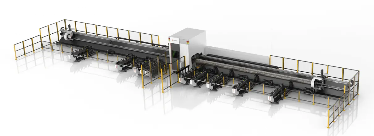 TP12052F &amp; LT12052F laser pipe cutting machine